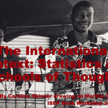 The International Context: Statistics and Schools of Thought