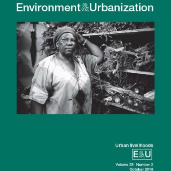 Environment and Urbanization Special Issue on Urban Livelihoods
