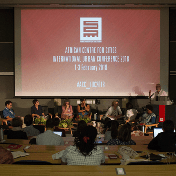African Centre for Cities International Urban Conference