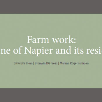 Present and Visible: Farm work