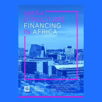 Infrastructure Finance in Africa: Overview, Research Gaps, and Urban Research Agenda