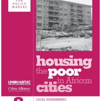 Quick Guide 08 – Local Government: addressing urban challenges in a participatory and integrated way