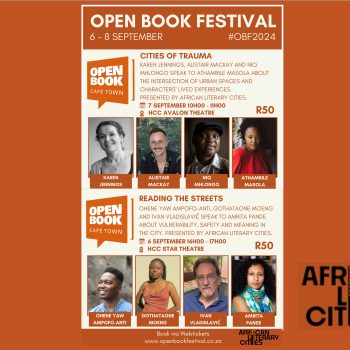 Reading the streets and Cities of trauma at OBF